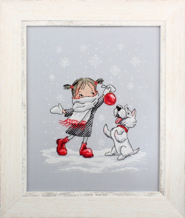 Набор для вышивания РТО M652 В вальсе снежинок