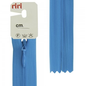 Riri 6010917/60/2622 Молния потайная, неразъемная, 4 мм, 60 см, лазурный