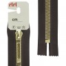 Riri 8603520/16/2226 Молния металлическая, неразъемная, 6 мм, 16 см, темный шоколад