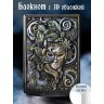 Венецианская маска блокнот цветной с 3-d обложкой