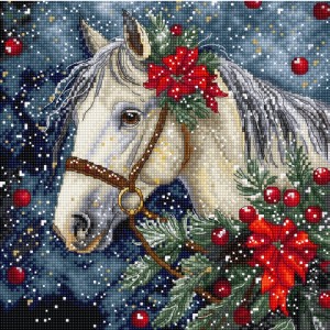 LetiStitch L9955 Зимний конь
