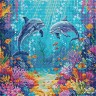 Набор для вышивания LetiStitch L9911 Sea Life (Морская жизнь)