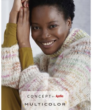 Katia 6292 Журнал с моделями по пряже Katia CONCEPT Multicolor №1