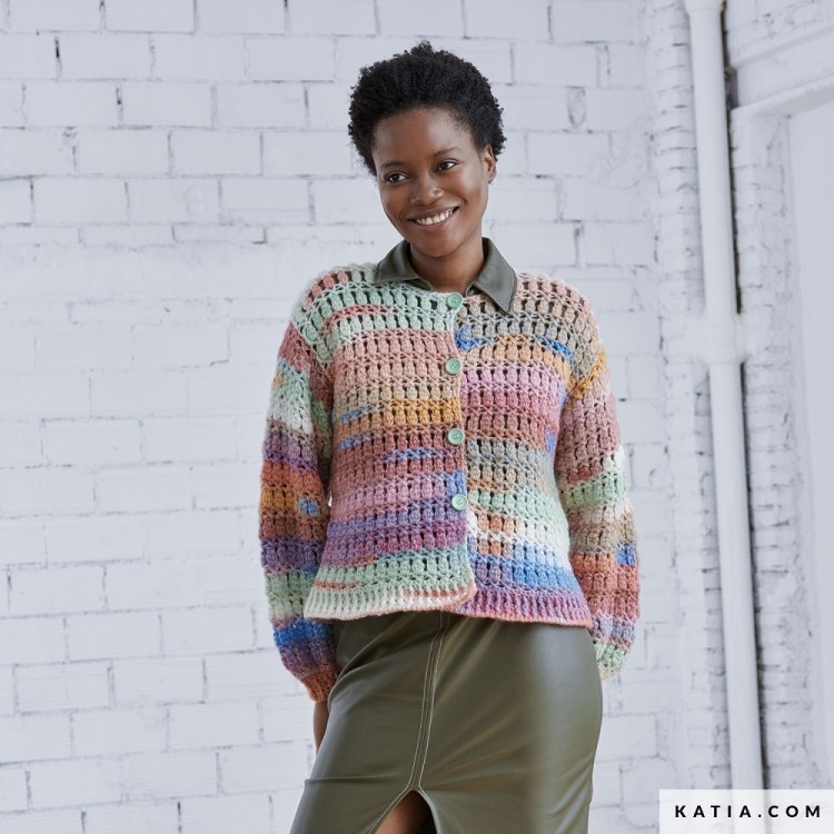 Katia 6292 Журнал с моделями по пряже Katia CONCEPT Multicolor №1