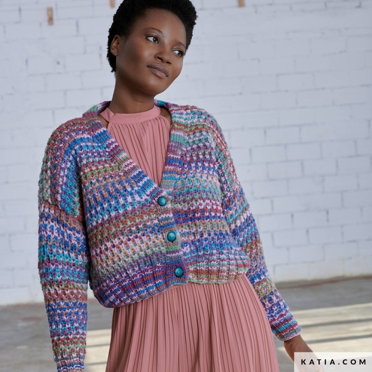 Katia 6292 Журнал с моделями по пряже Katia CONCEPT Multicolor №1