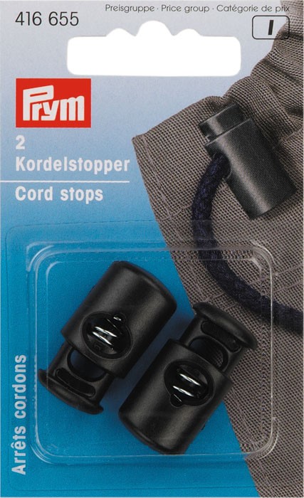 Prym 416655 Ограничители для шнура с 1-м отверстием