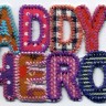 HKM 32607/1SB Термоаппликация "Daddyis Hero"