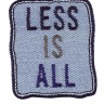 HKM 35545/1SB Термоаппликация " Less is all"