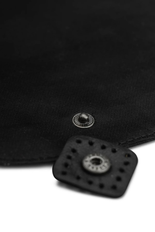 Muud QB-4459/Black Крышка для сумки с ручкой и пришивной кнопкой "Camila"