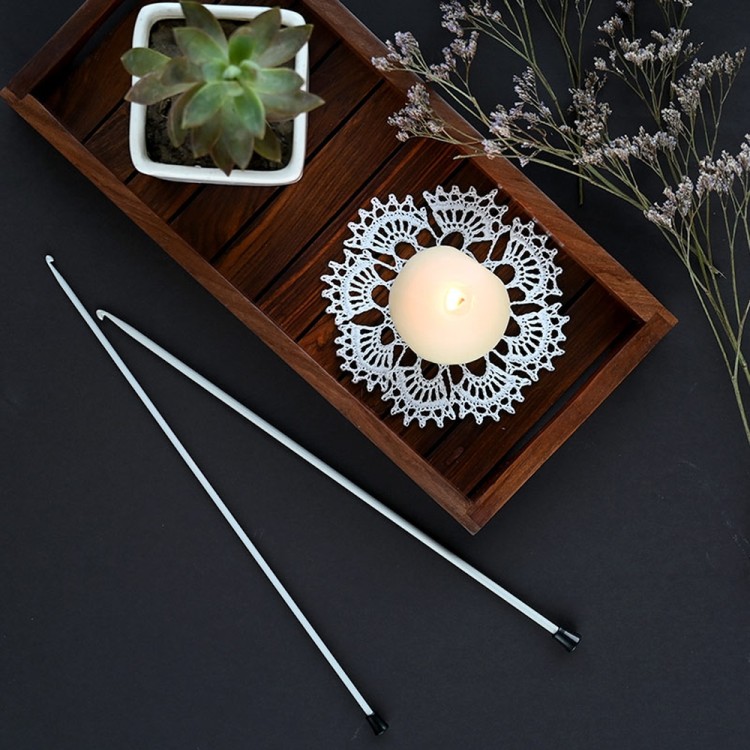 KnitPro Крючок для вязания афганский "Basix Aluminum"