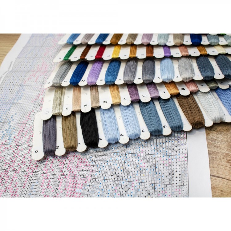 Набор для вышивания LetiStitch L8007 Holiday at Seaside (Отдых на море)