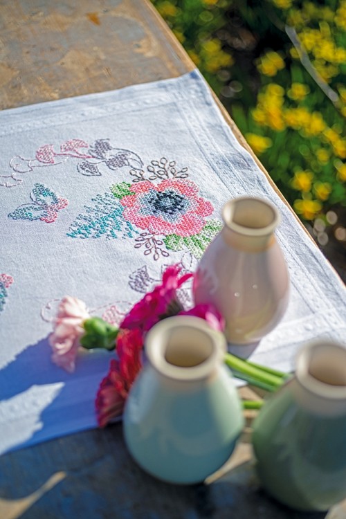 Vervaco PN-0195363 Дорожка "Летние цветы"