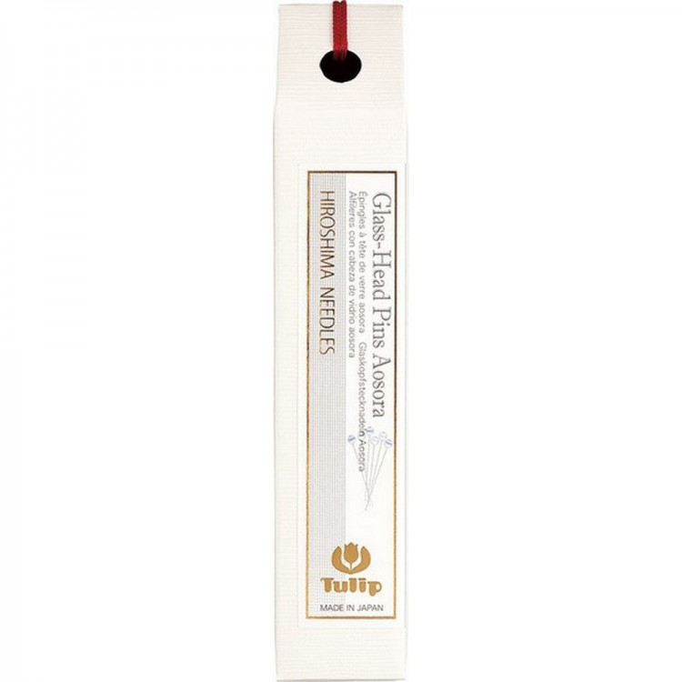 Tulip THN-097e Булавки со стеклянными головками для шитья "Aosora"