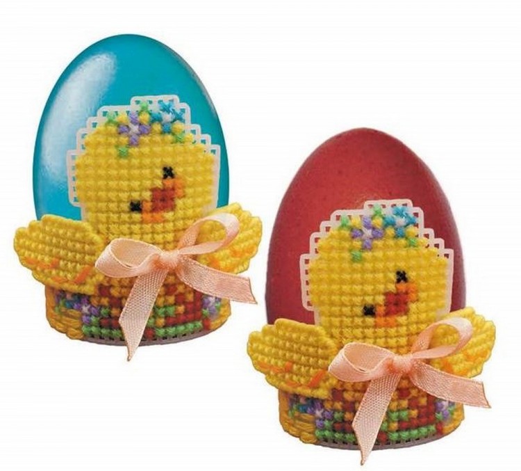 Набор для вышивания Риолис 1532АС Кольцо для салфеток "Цыпленок"