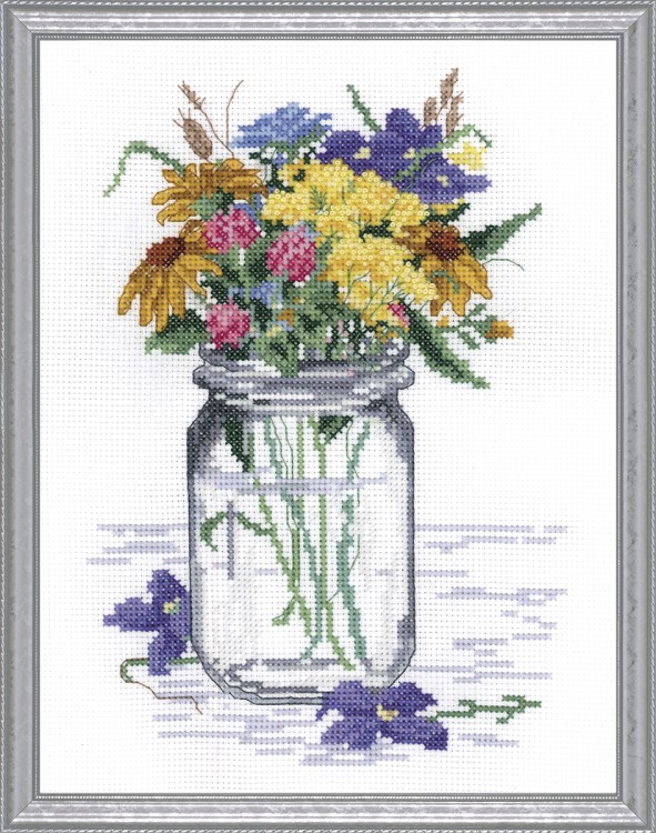 Набор для вышивания Janlynn 017-0112 Полевые цветы