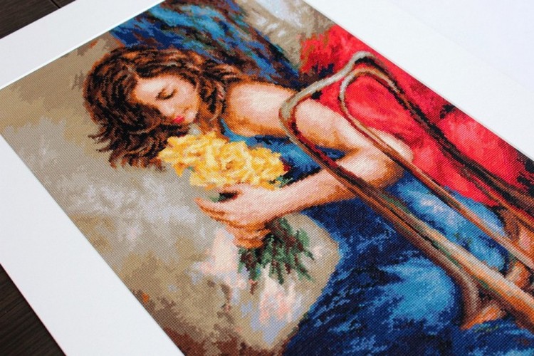 Luca-S B532 Желтые розы