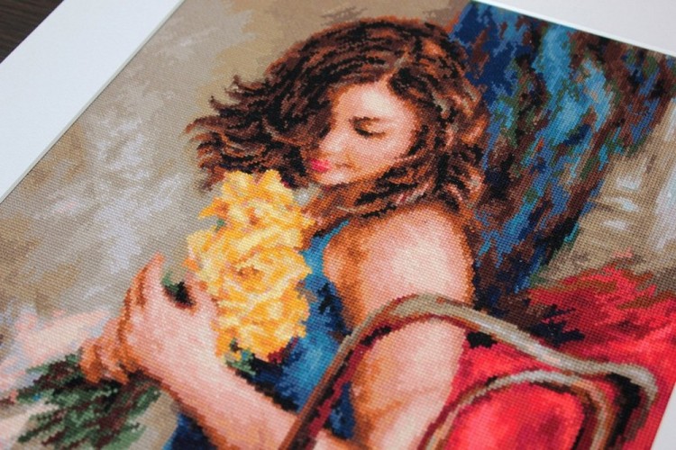 Luca-S B532 Желтые розы