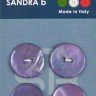Sandra CARD066 Пуговицы, лиловый