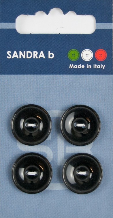 Sandra CARD166 Пуговицы, черный