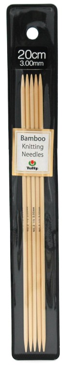 Tulip Спицы чулочные "Bamboo", 20 см