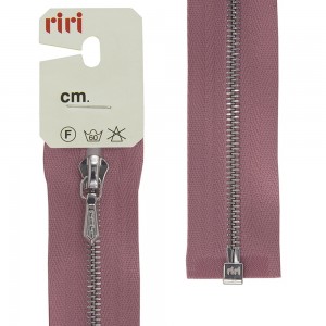 Riri 3000012/80/2420 Молния металлическая, разъемная, 4 мм, 80 см, холодный розовый