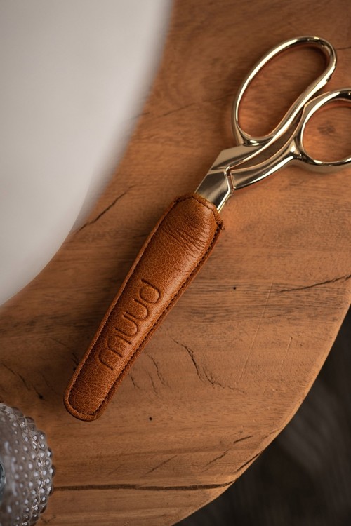 Muud QB-3700R1/Whisky Чехол для портновских ножниц "Etui"