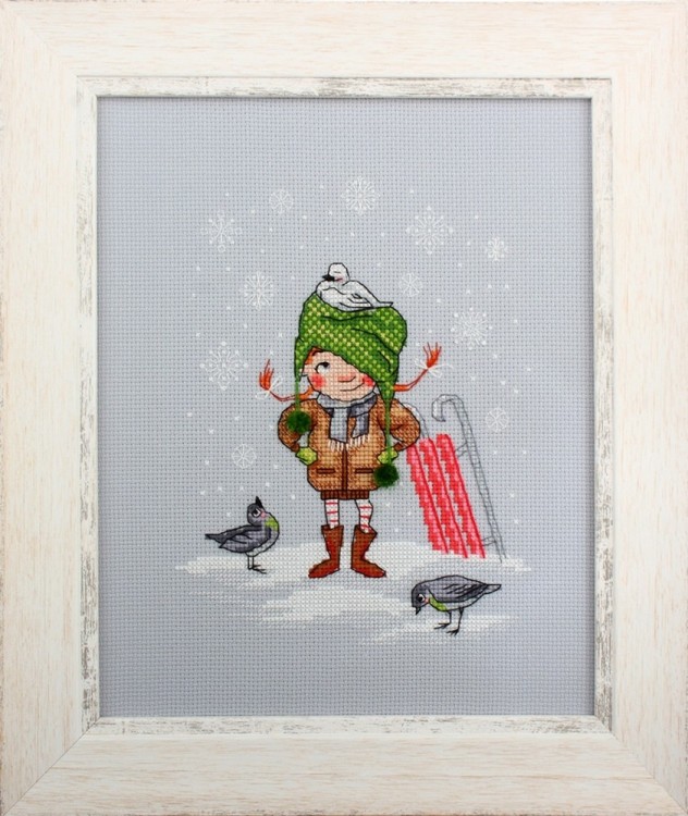 Набор для вышивания РТО M653 Зимние катания