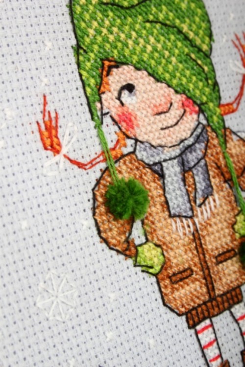 Набор для вышивания РТО M653 Зимние катания