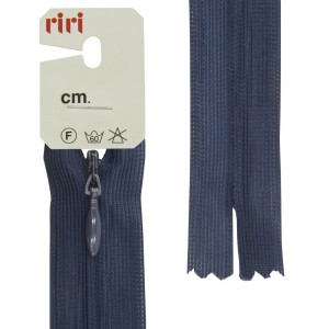 Riri 6010917/60/2626 Молния потайная, неразъемная, 4 мм, 60 см, кобальт синий