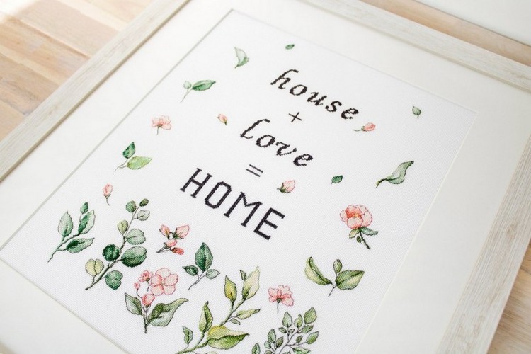 Набор для вышивания Luca-S B1162 Листья и цветы