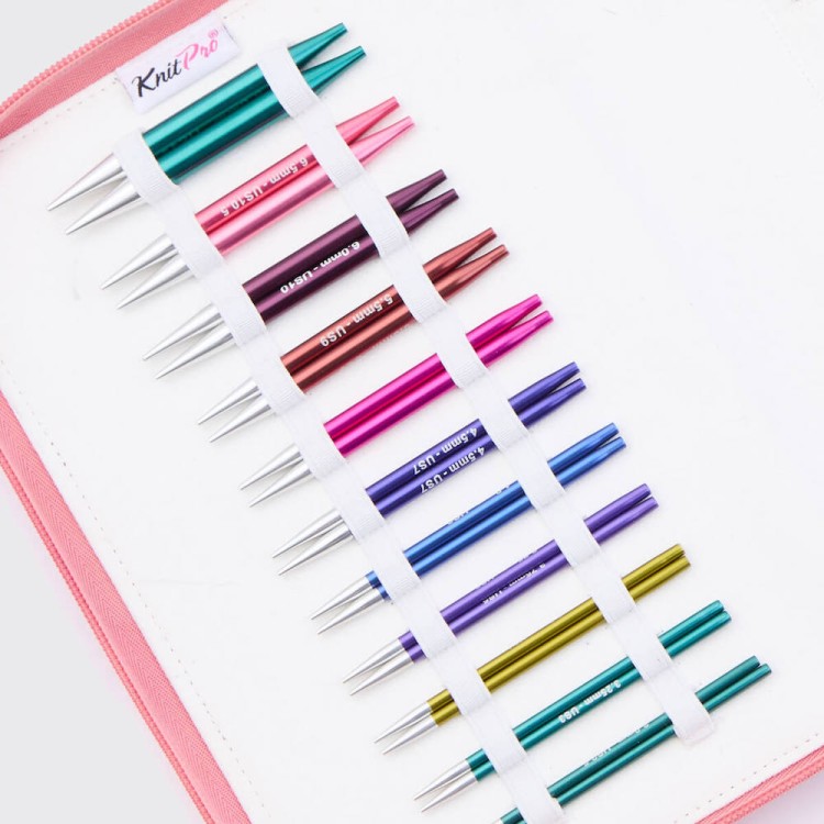 KnitPro 47438 Набор "Regal" спиц съемных укороченных "Zing"