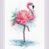 Набор для вышивания Риолис 2117 Цветущий фламинго