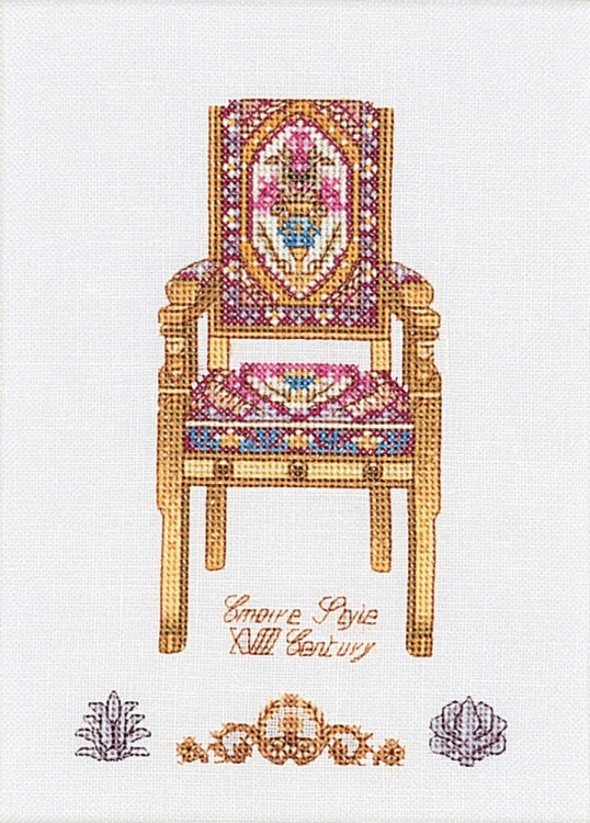 Набор для вышивания Thea Gouverneur 3068A Six Chairs (Шесть стульев)