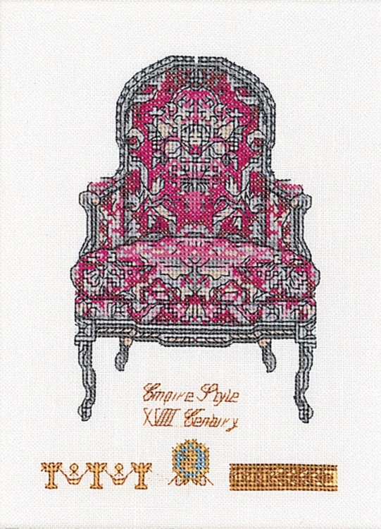 Набор для вышивания Thea Gouverneur 3068A Six Chairs (Шесть стульев)