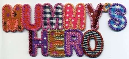 HKM 32606/1SB Термоаппликация "Mummys hero"