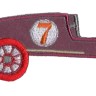 HKM 33491/1SB Термоаппликация "Rennwagen Reflex rot"
