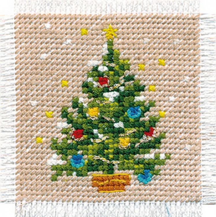 Набор для вышивания Алиса 7-03 Открытка "Елочка" Набор для вышивания Алиса 7-03 Открытка "Елочка"