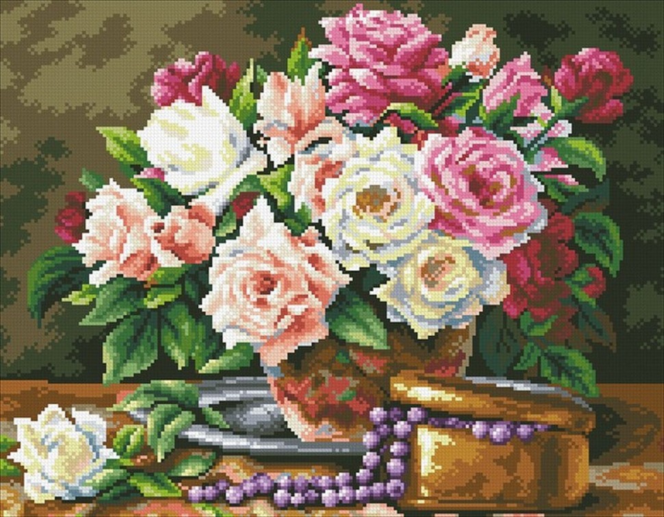 Картинки из алмазной мозаики
