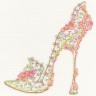Набор для вышивания Bothy Threads XSK11 Wedding Slipper (Свадебная туфелька)