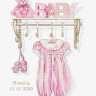 Набор для вышивания Luca-S B1175 Рождение девочки