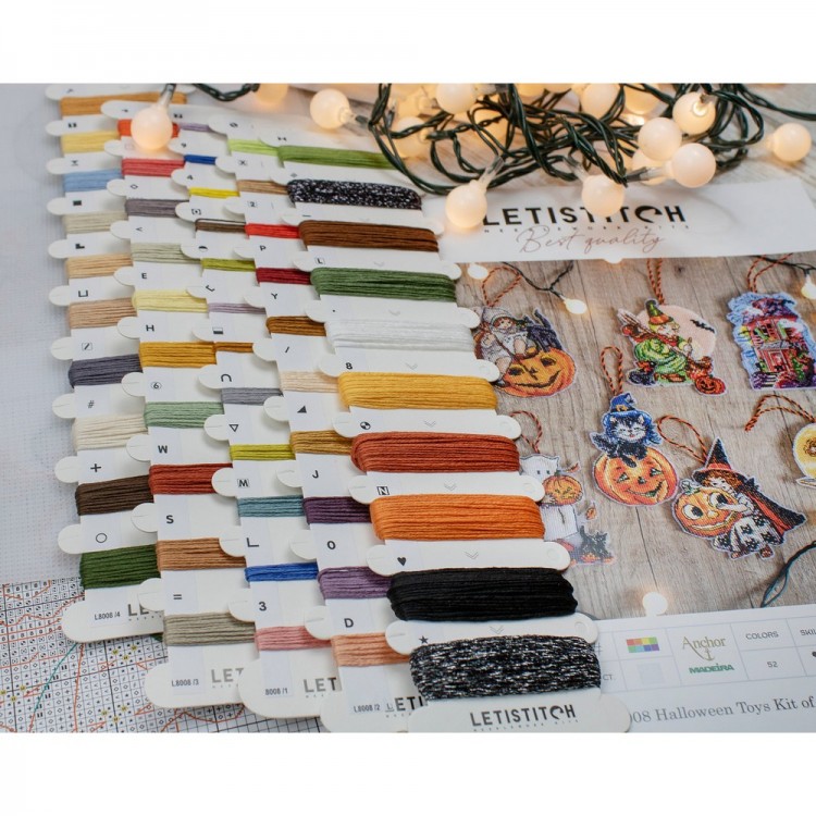 LetiStitch L8008 Halloween Toys Kit (Набор игрушек на Хэллоуин)