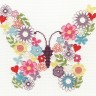 Набор для вышивания Bothy Threads XB2 Butterfly Bouquet (Цветочная бабочка)