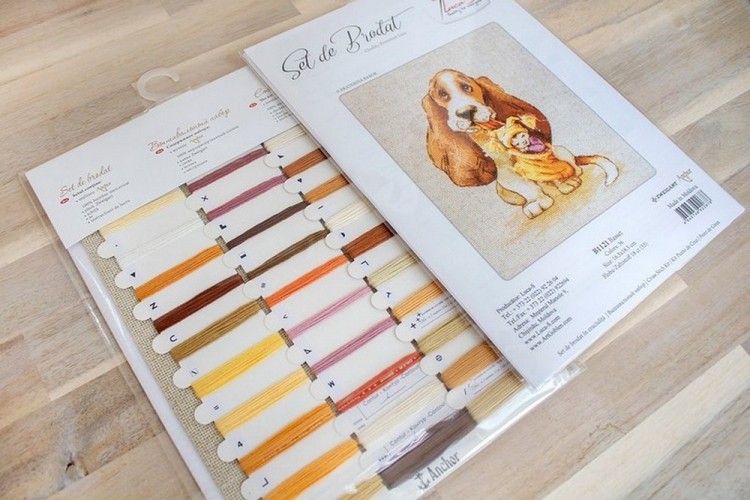 Набор для вышивания Luca-S B1121 Бассет