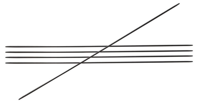 KnitPro Спицы чулочные "Karbonz" 20 см