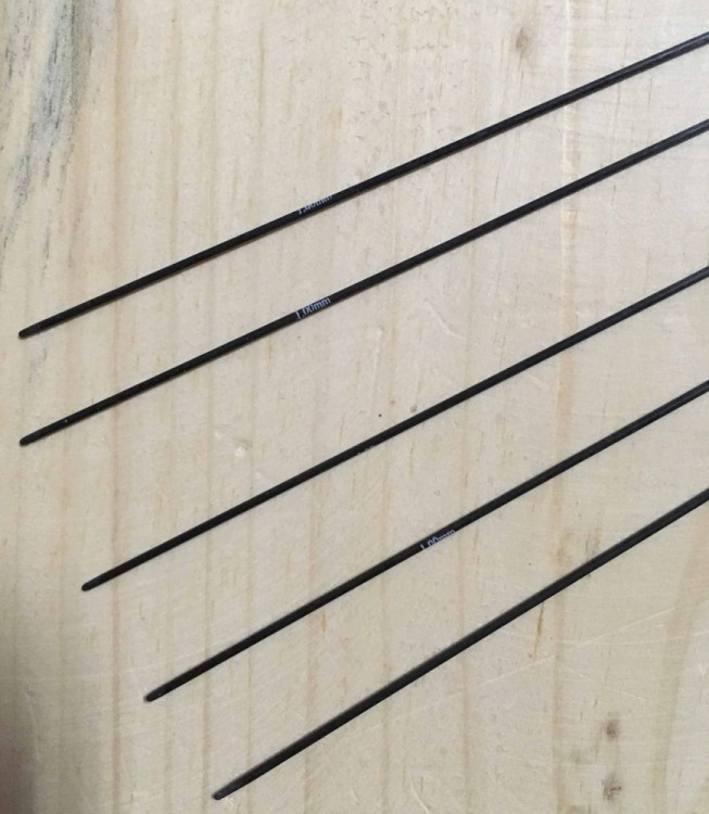 KnitPro Спицы чулочные "Karbonz" 20 см