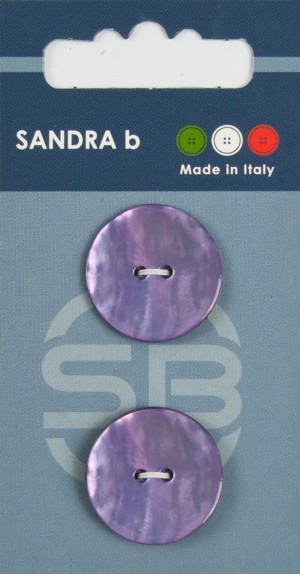Sandra CARD067 Пуговицы, лиловый