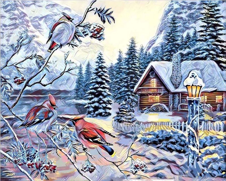 Алмазное Хобби Ah5468 Сказочный лес
