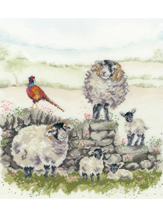 Bothy Threads XHD132 Green Pastures (Зеленые пастбища) Bothy Threads XHD132 Green Pastures (Зеленые пастбища)