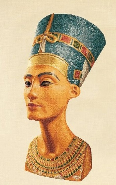 Набор для вышивания Thea Gouverneur 3071A Nefertiti (Нефертити)