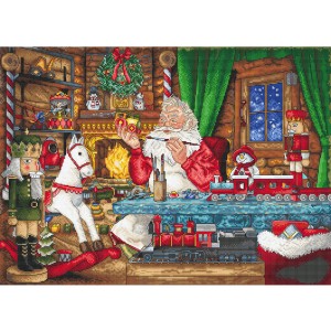 LetiStitch L8074 Getting ready for the Christmas